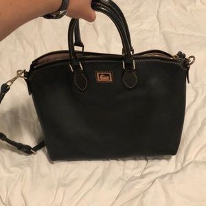 Dooney and Bourke black leather purse